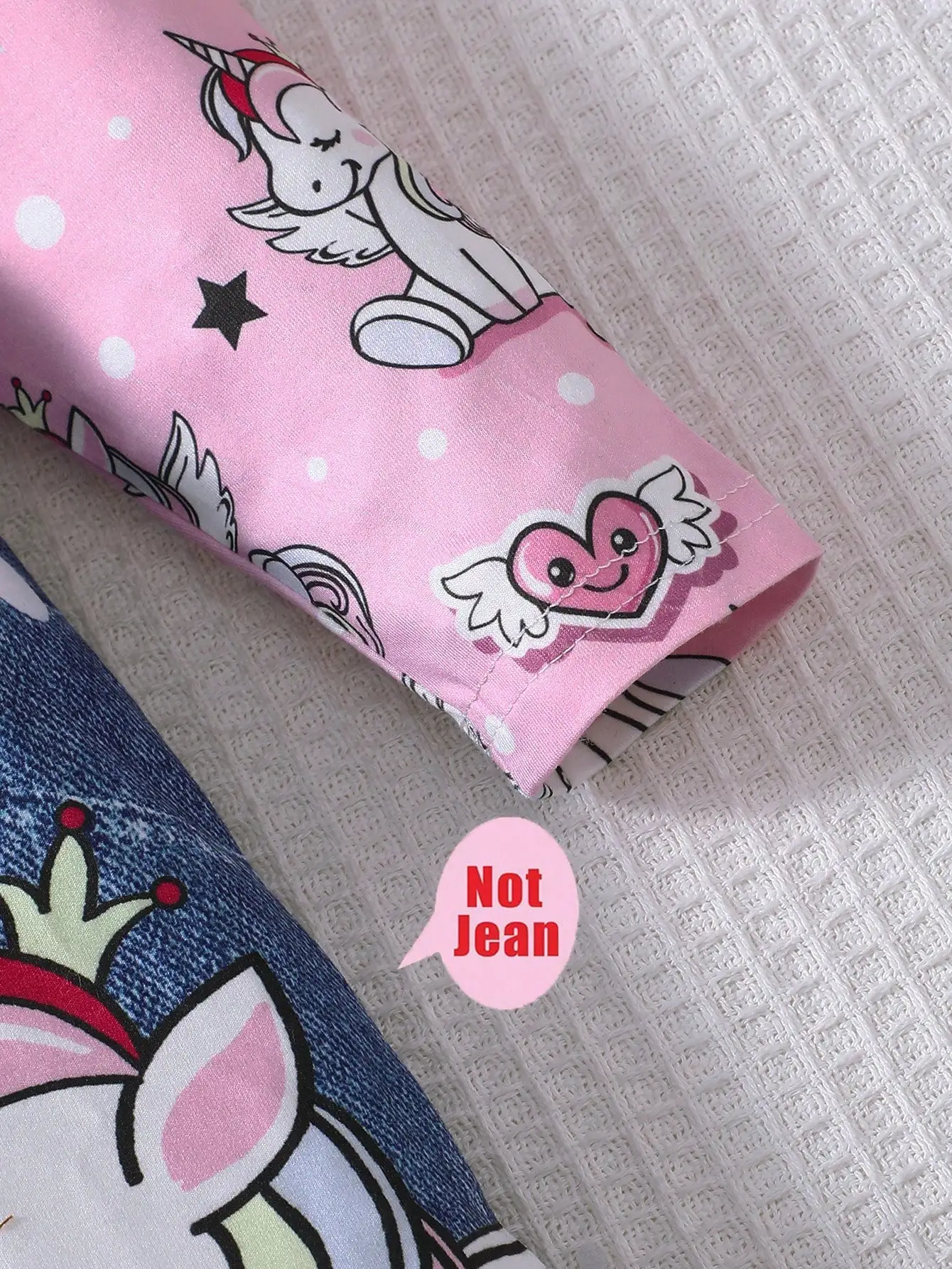 Robe licorne imprimée en 3D pour filles, mignonne, teinture par nouage, col rond, tricotée, manches longues, cadeau de fête pour enfants, printemps et automne