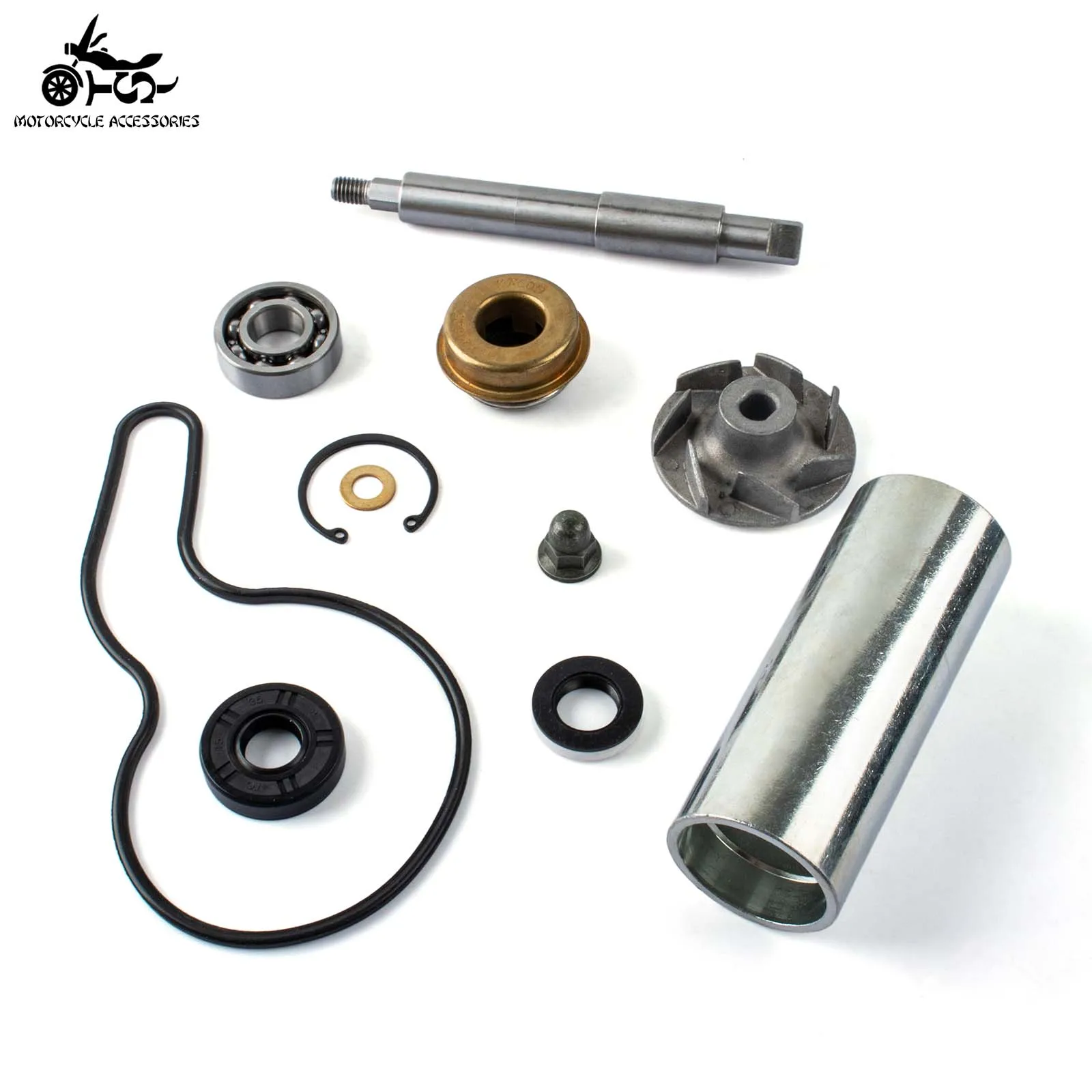 SJ Water Pump Rebuild Kit Impeller Seal Driver For Polaris Sportsman 600 700 800 Ranger 700 800 RZR 800 Frontier 5812571 3610075