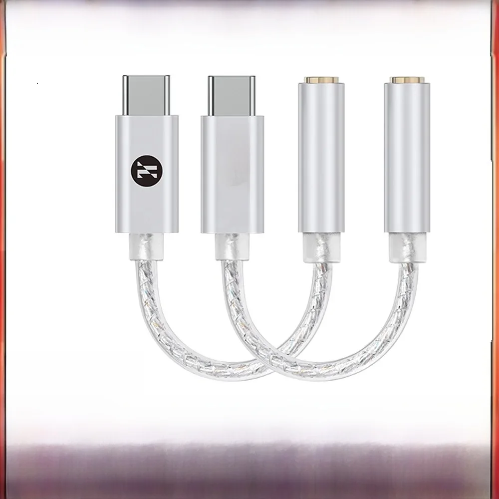 JCALLY JM12 Digitaler Audio-Adapter Typ C auf 3,5 mm Kopfhörerverstärker Audio-Adapter KTO2H20 DAC-Chip 32 Bit/384 KH DSD128