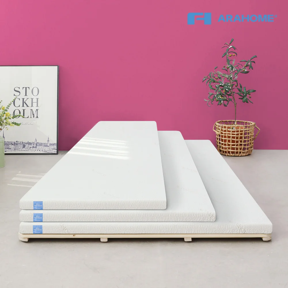 Zinus Arahome Thorn Memory Foam Topper Folding Mattress Floor Comforter Bed