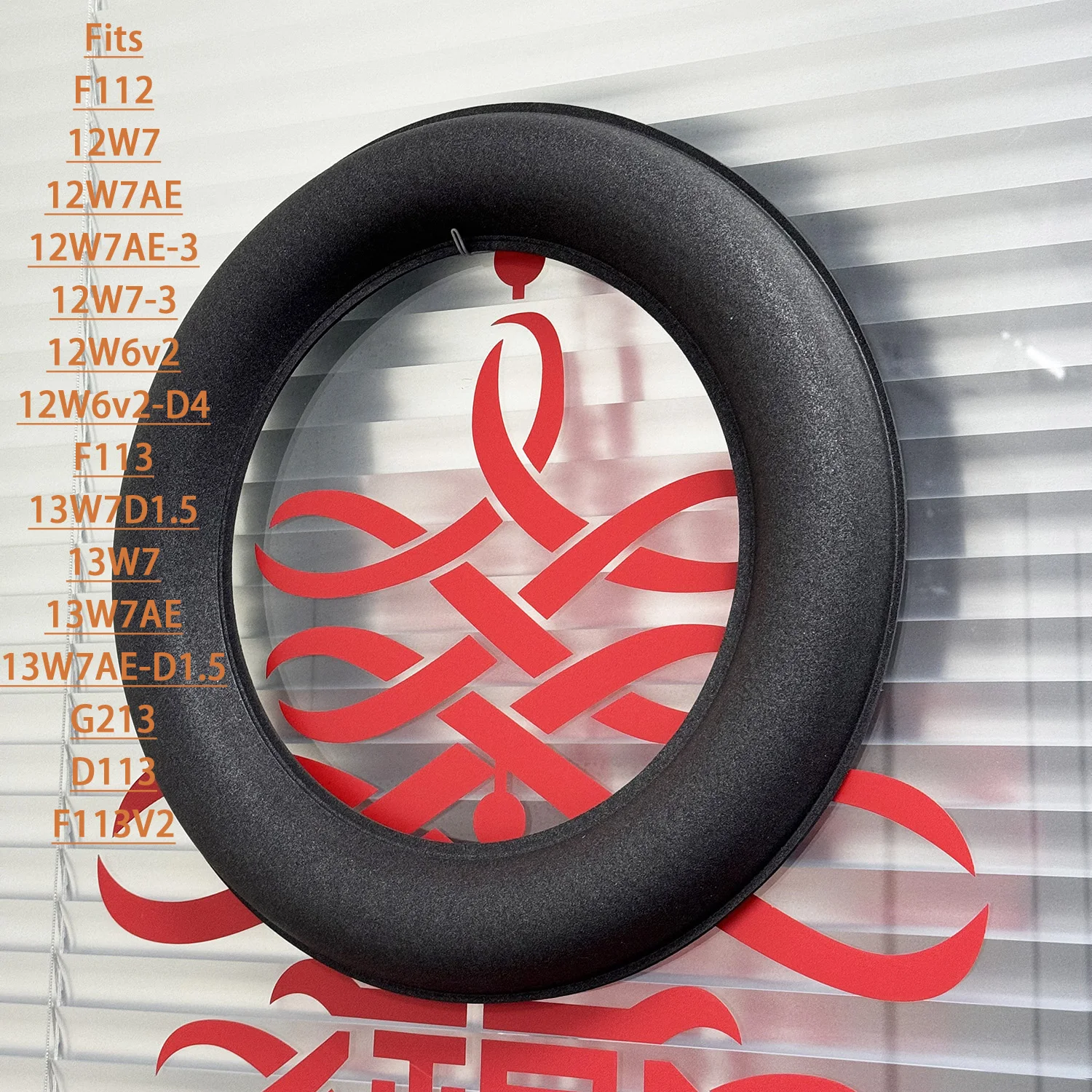 Подходит для JL Audio F112 12W7 12W7AE 12W7AE-3 12W7-3 12W6v2 12W6v2-D4 F113 13W7 13W7AE D1.5 G213 D113 F113V2 Ремонт поролонового края динамика.