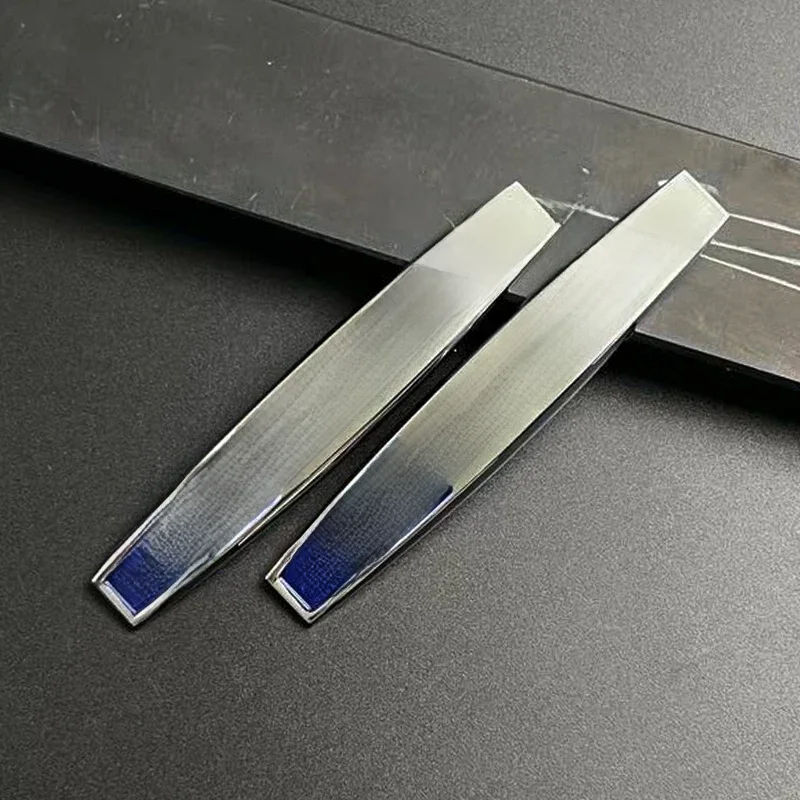 3D métal bleu Chrome Logo emblème voiture garde-boue Badge décalcomanie Stikcer accessoires