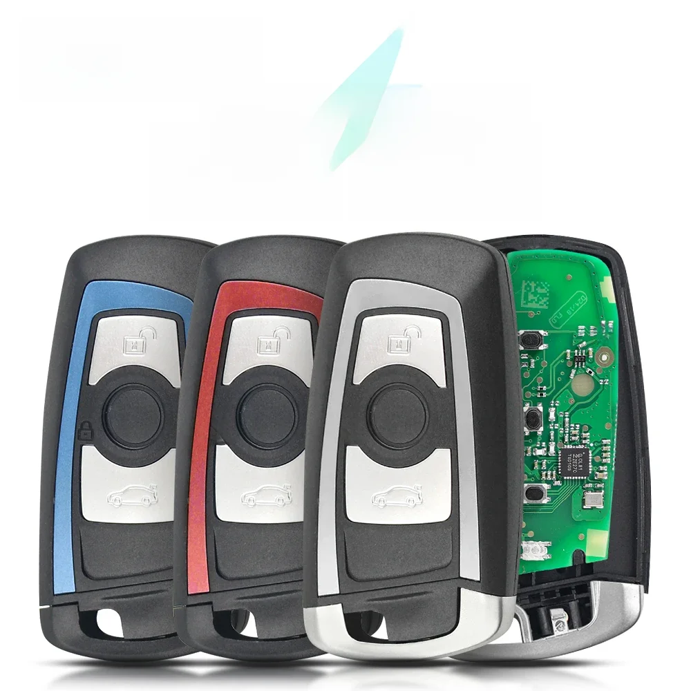KEYYOU YGOHUF5662 / YGOHUF5767 315MHz 434MHz 868 MHz dla BMW 5 7 F seria FEM / BDC CAS4 2009-2016 klucz zdalny Smart 3/4 przyciski — 2