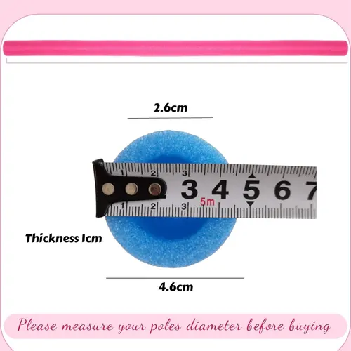 Imagen 2 del producto Mangas de espuma para poste de trampolín, fundas de espuma para poste de trampolín, accesorios para trampolín, 88cm