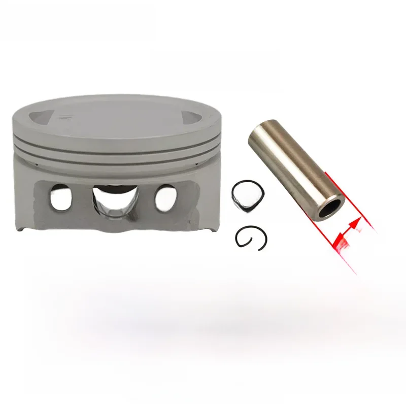 Tłok motocyklowy 65,5 mm Pin 14 mm zestaw uszczelek pierścieniowych do CBF150 XR150 ulepszone części CBF200 XR200 — zdjęcie 2