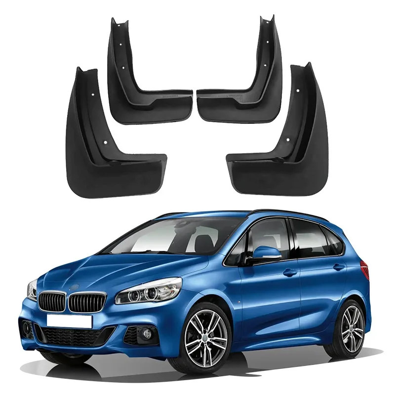 4pcs For BMW 2 Series F45 F46 Gran Active Tourer 2014 2015 2016 2017 2018 2019 2020 Mudflaps splash Guards Mudguards Mud Flaps