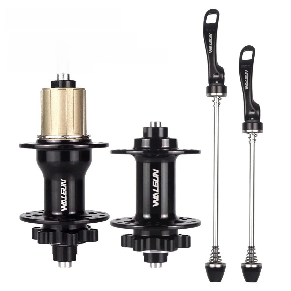 AliExpress WALGUN WG735 MTB Mountain Bike Hub 32 36 Holes Bicycle Hub 135mm 100mm QR Front Rear Disc Brake 32H 36H HG 11 Speed Wheel Bike Parts