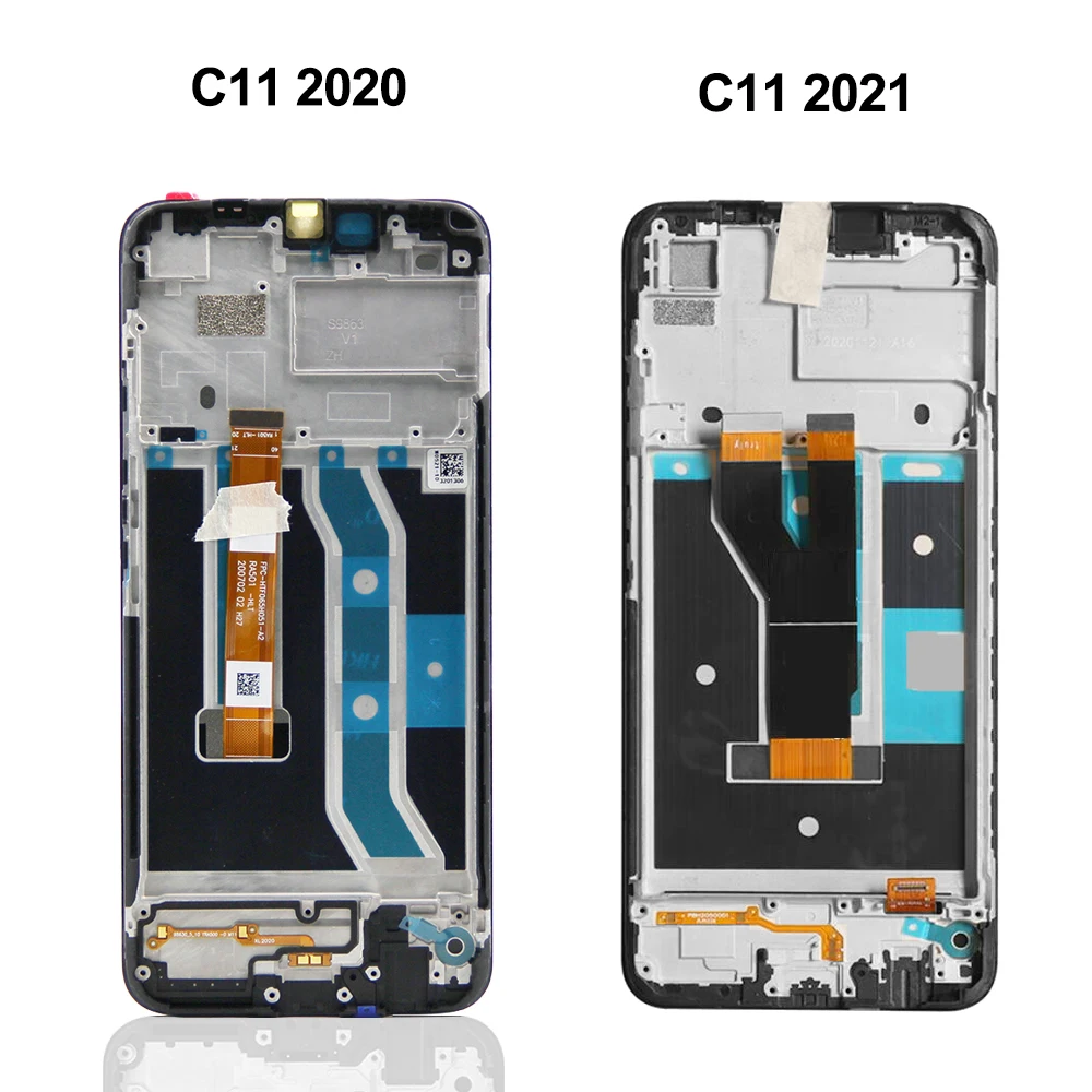 AAA Quality For OPPO Realme C11 2021 LCD RMX3231 Display Touch Screen Digitizer Assembly For Realme C11 2020 LCD Display RMX2185