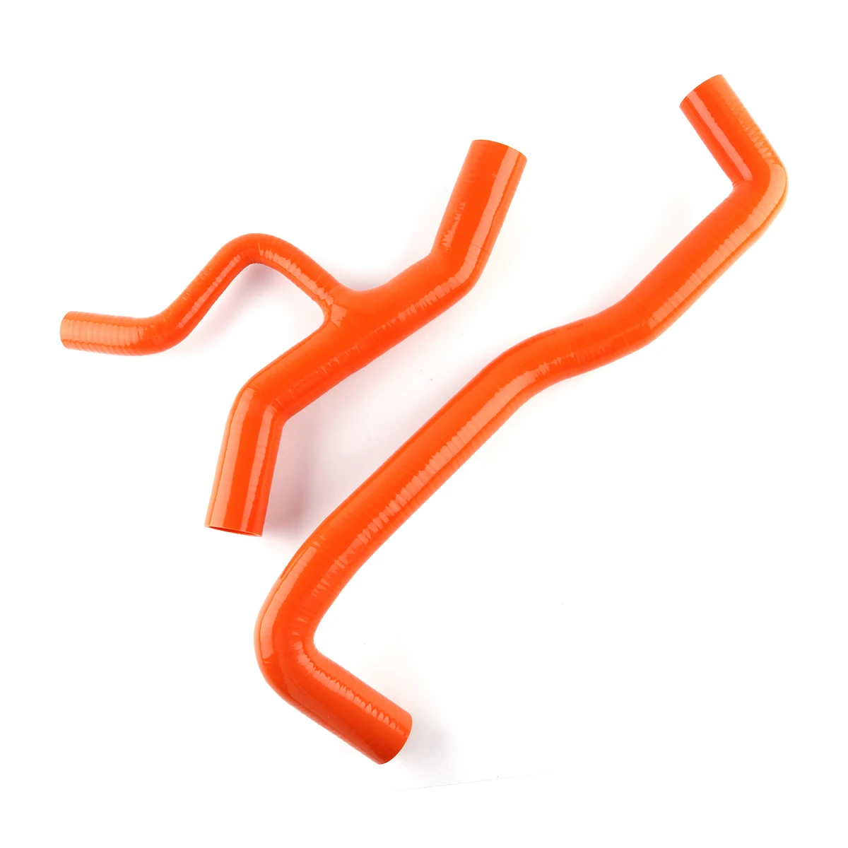 For 1996-2004 Ford Mustang GT 4.6L V8 1997 1998 1999 2000 2001 2002 2003 Radiator Coolant Hoses Kit Silicone Tube 2Pcs 10 Colors