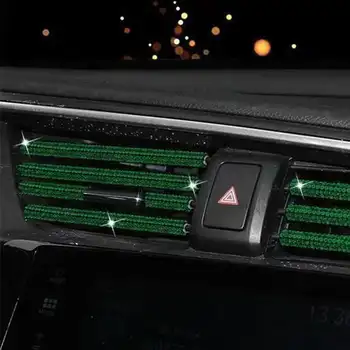 10片豪華汽車空調出風口鑽石裝飾條 - 時尚內裝改裝閃亮貼紙 6 最佳銷售 豪華轎車 - №6