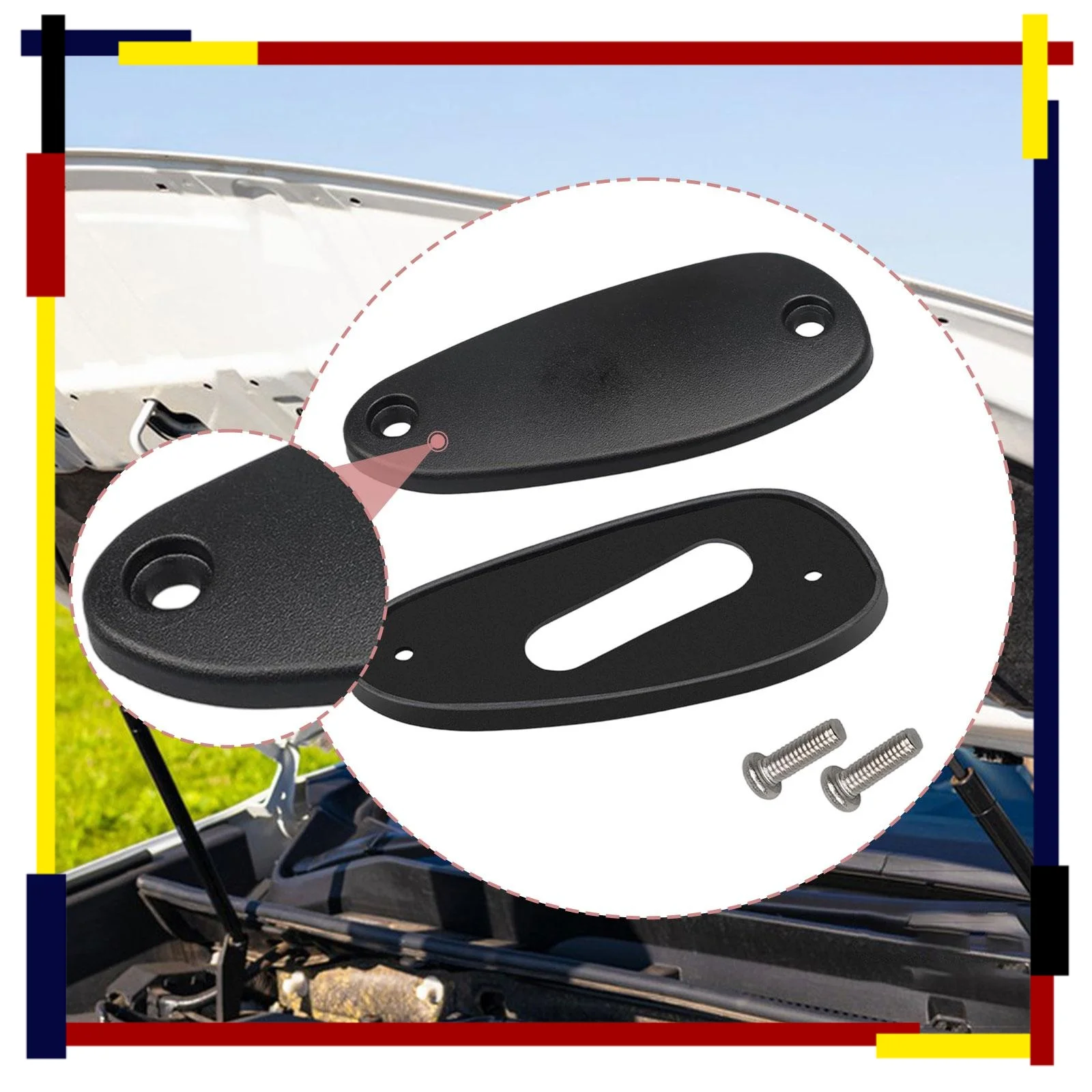 

Комплект крышек с отверстиями для антенны, профессиональный комплект для Honda Civic 1,5 л 1,6 л, выключаемая крышка для антенного блока 39152-SR3-A00, замена