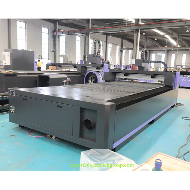 AccTek 1kw/1.5kw/2kw/3kw Fiber Laser Cutting Machine 1530 Raycus/Max Laser Cutter