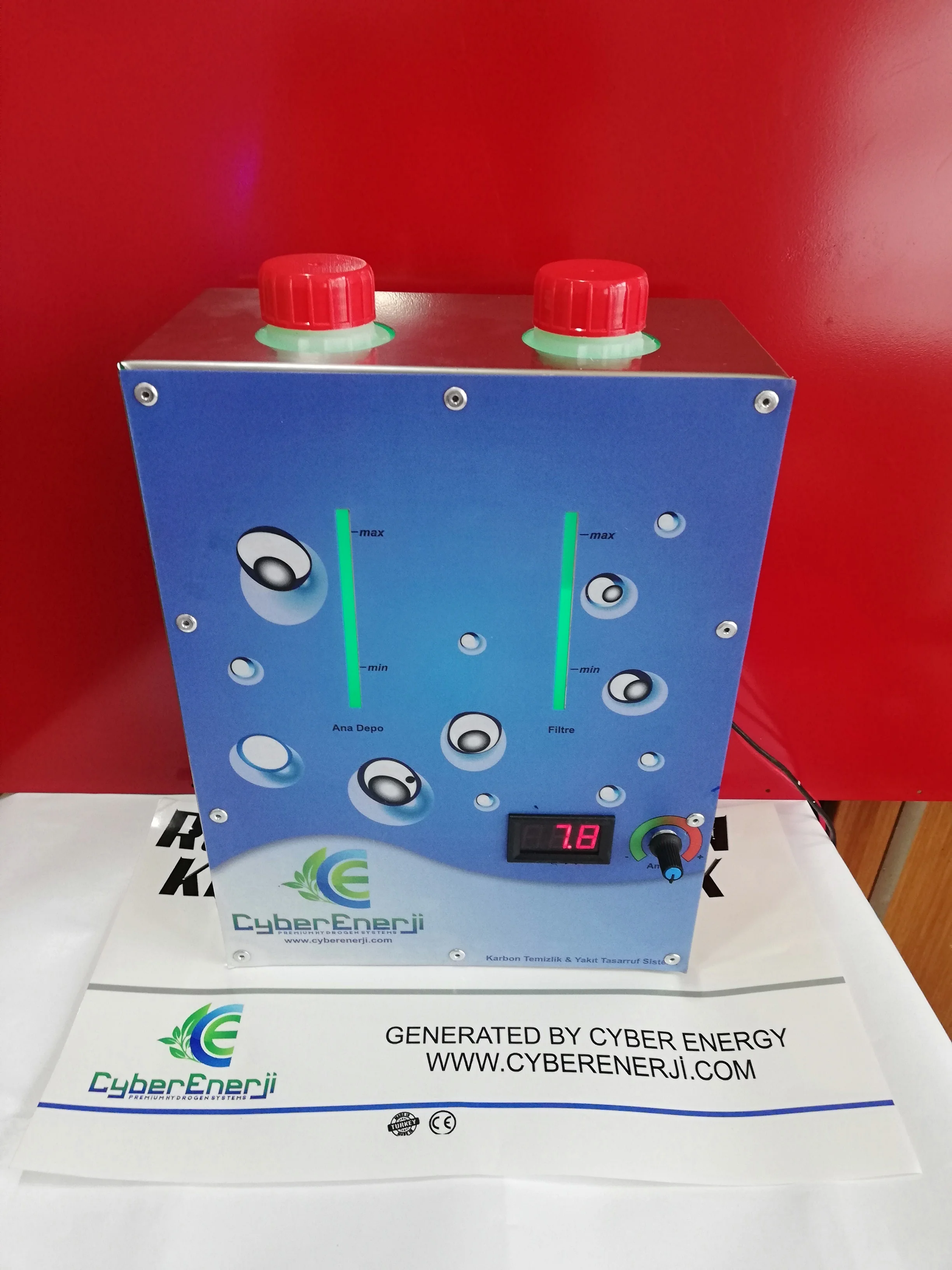 HHO DRY CELL BOX, HYDROGEN GENERATOR, L2K SYSTEM, CYBER ENERGY FUEL SAVE, zero emission, HHO for health