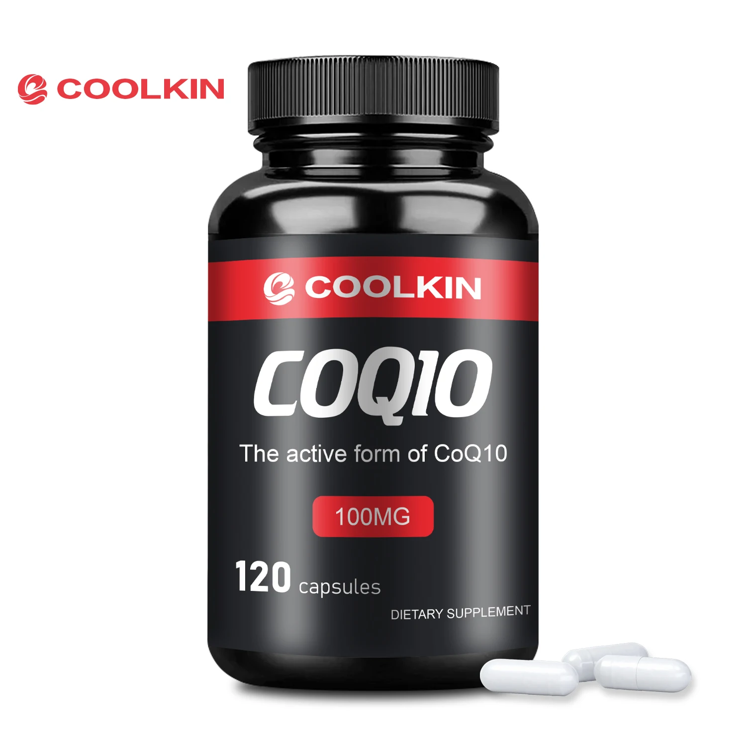 CoQ10 - Antioxidant, Heart Health, Blood Pressure Levels and Immune Support, Energy Production - 120 Capsules