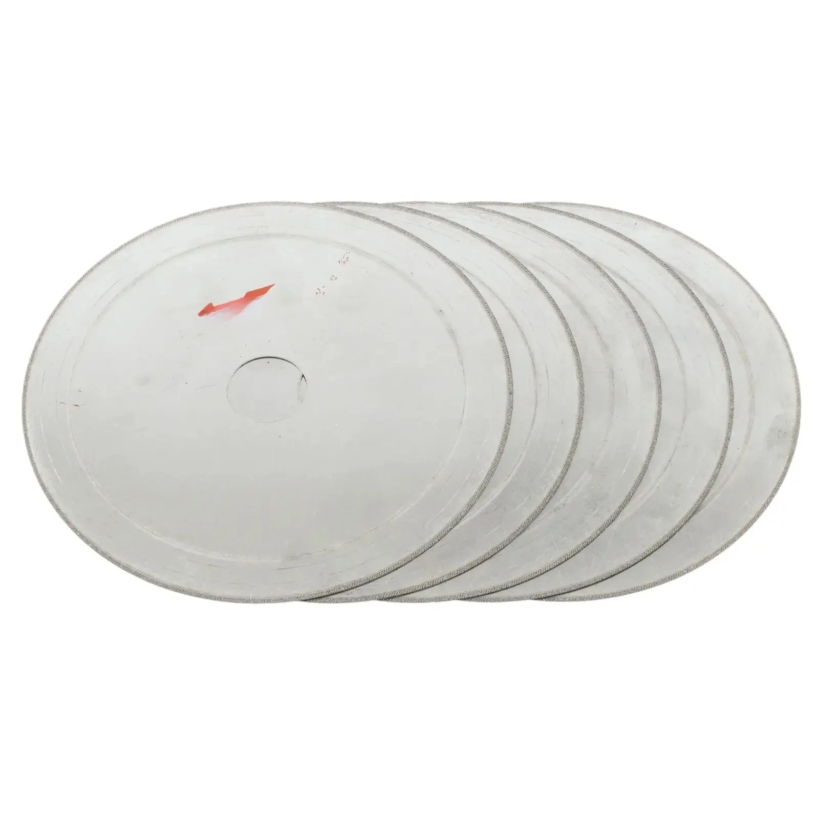 5 szt. 6-calowych (150 mm) ultracienkich diamentowych tarcz tnących do kamieni szlachetnych, trzpień 25 mm z tuleją 5/8 cala (1/2 cala) do kamienia, szkła i kamieni szlachetnych — zdjęcie 2