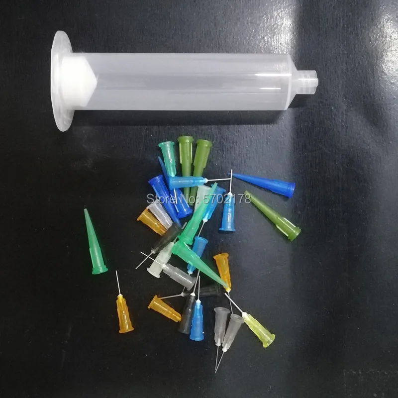 

20Pcs 30ml Syringe Dispensing Barrel Dispensing Needle Dispensing Accessories