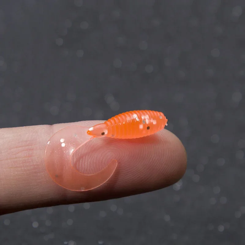10 sztuk rolka ogon miękkie przynęty przynęta silikonowa 30mm 0.4g towary do wędkowania wędkarstwo morskie Swimbait woblery sztuczny sprzęt miękka przynęta — zdjęcie 2