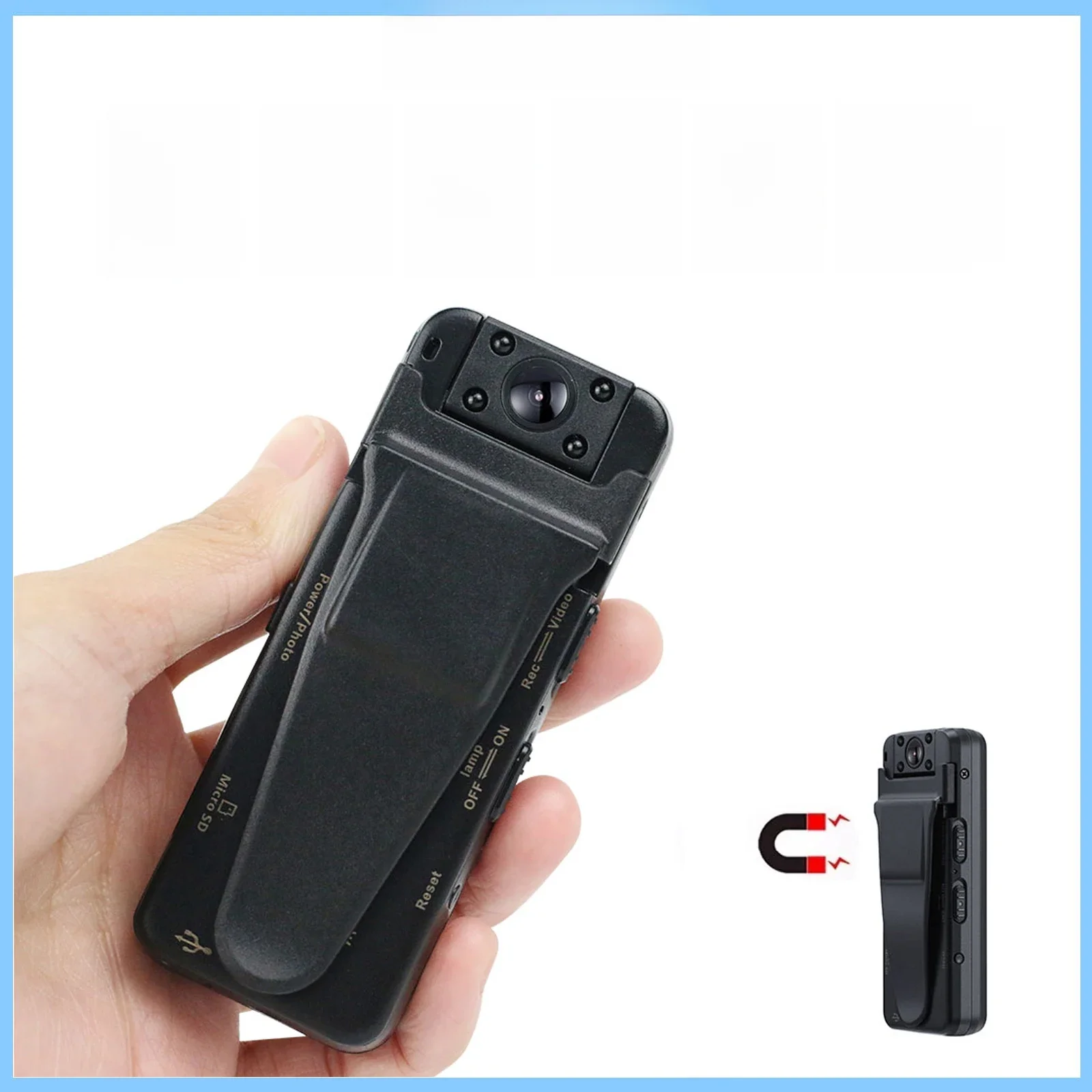 AliExpress Vandlion A8Z Mini Mounted Body Camera Motion Detection 4PCS IR Night Vision Full HD 1080P Video Recording Sports DV for Bike