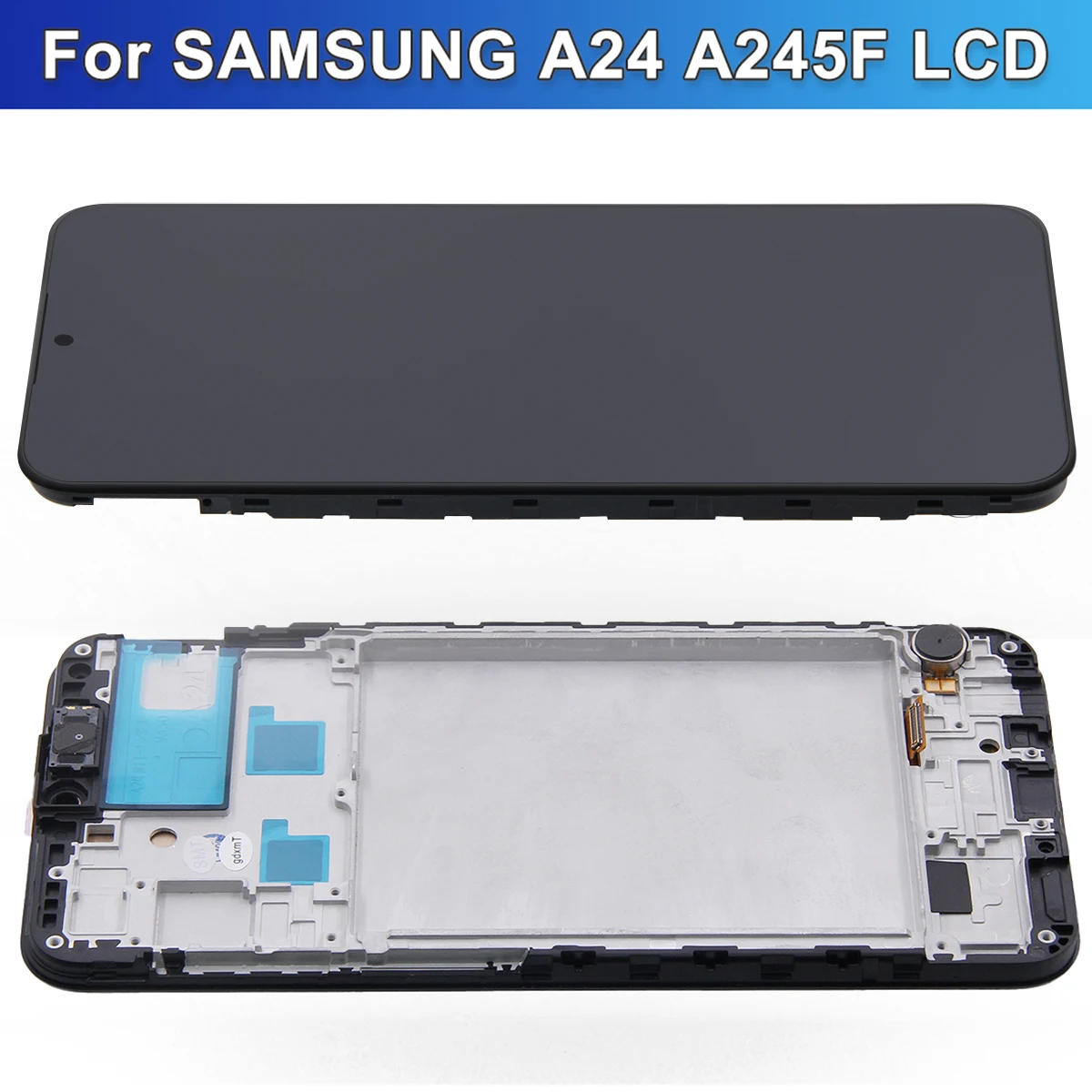 A24 4G TFT Screen Assembly for Samsung Galaxy A24 4G A245F A245F/DS Lcd Display Digital Touch Screen with Frame Replacement