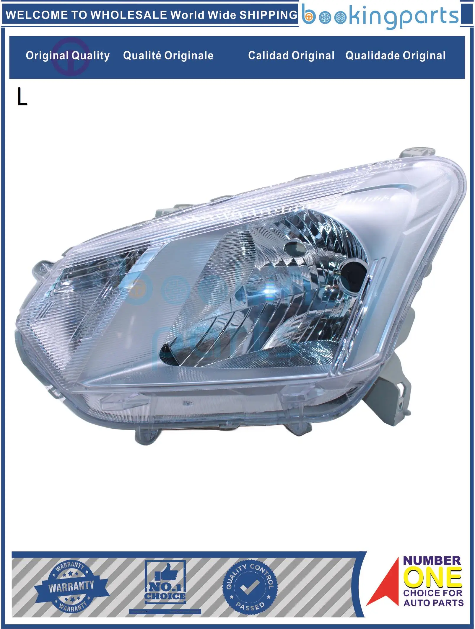 HEA35293(L-MANUAL),8-98276-305-0,8982763050 Headlamp For ISUZU D-MAX 2017