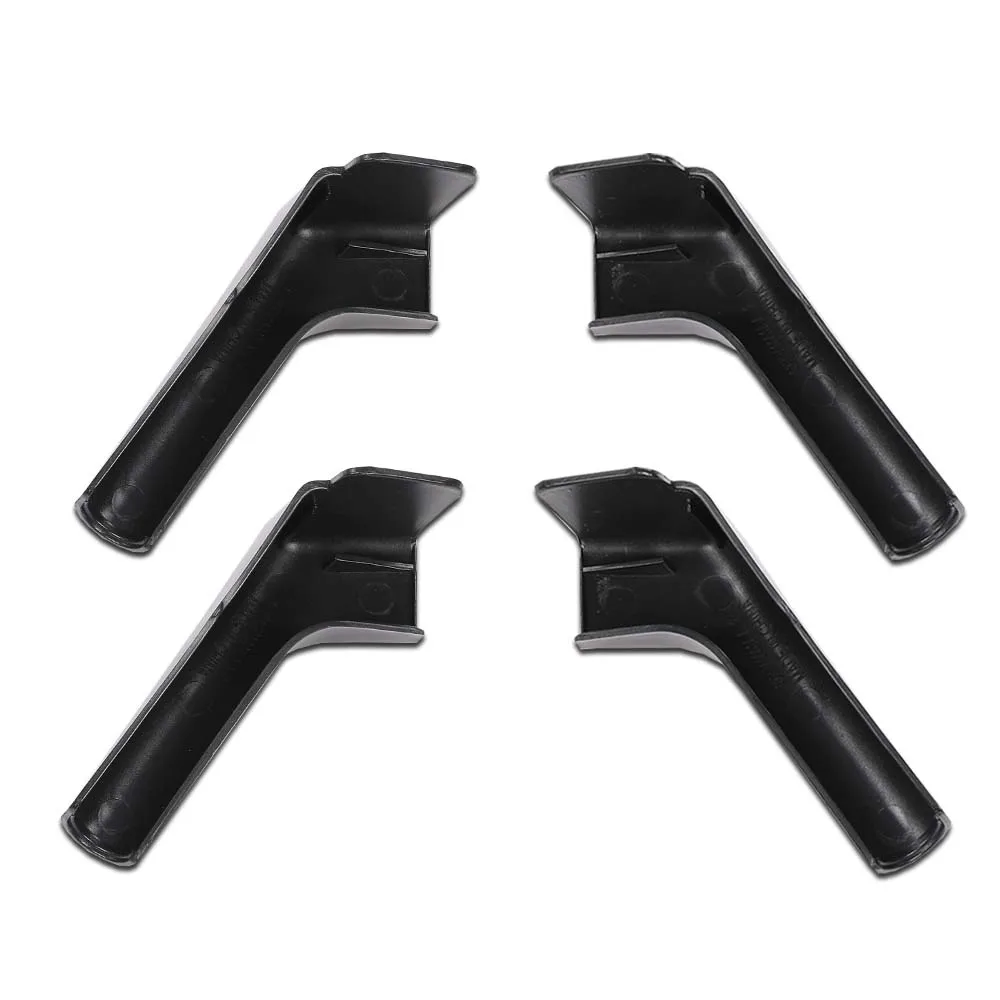 

4Pcs Rv Rain Gutter Spout Long Version Left and Right Black Replacement