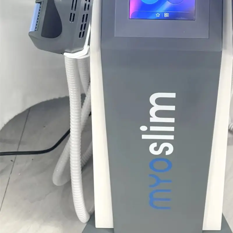 

Myoslim Body Sculpt 15T 6500w Body Slimming Fat Burning Muscle Sculpting Electromagnetic Stimulate Sculpt Machine