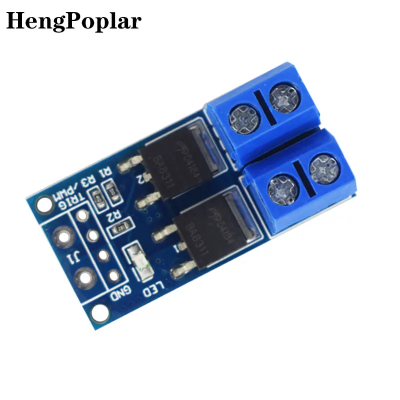 100pcs 15A 400W MOS FET Trigger Switch Drive Module PWM Regulator Control Panel for arduino