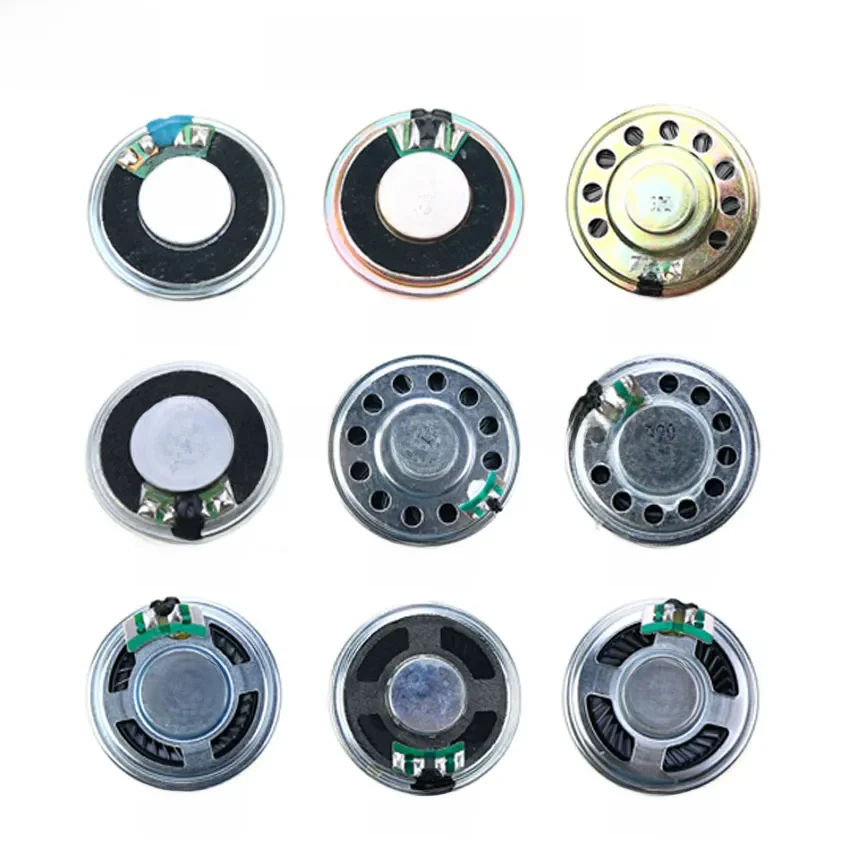 YuXi 1 sztuka Nowy ultracienki głośnik 32 omów 0,5 W 0,5 W 32R Średnica głośnika 23 mm 28 mm 36 mm 40 mm 50 mm 57 mm Głośnik tubowy — zdjęcie 2