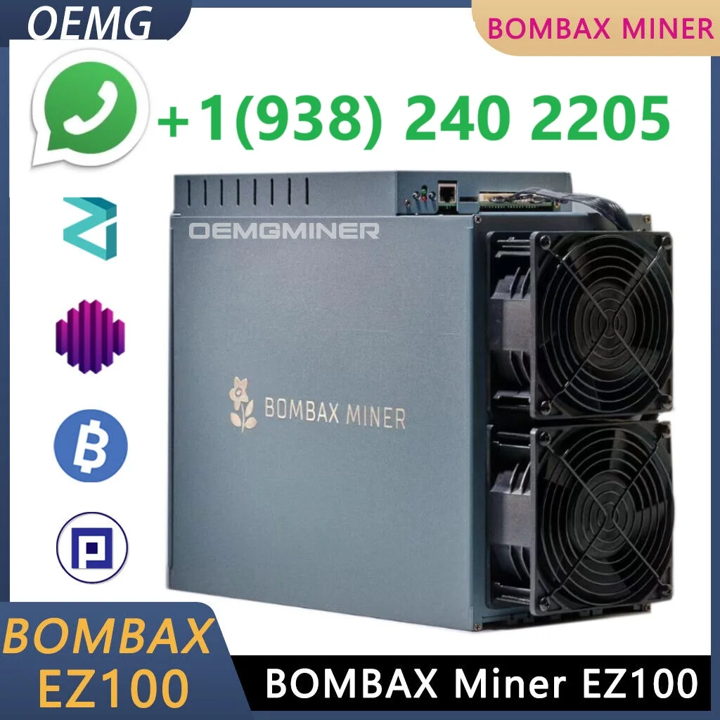 Promo offer BOMBAX MINER EZ100 12500M 2300W ETC, ZIL,OCTA Miner Machine