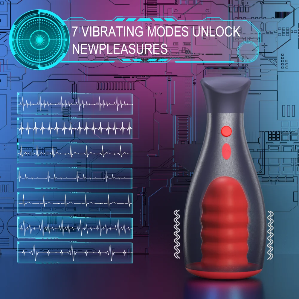 جهاز استمناء للرجال بمهبل واستمناء بمهبل وفموي عميق ، ألعاب جنسية للرجال ، أدوات للرجال ، للبالغين #3
