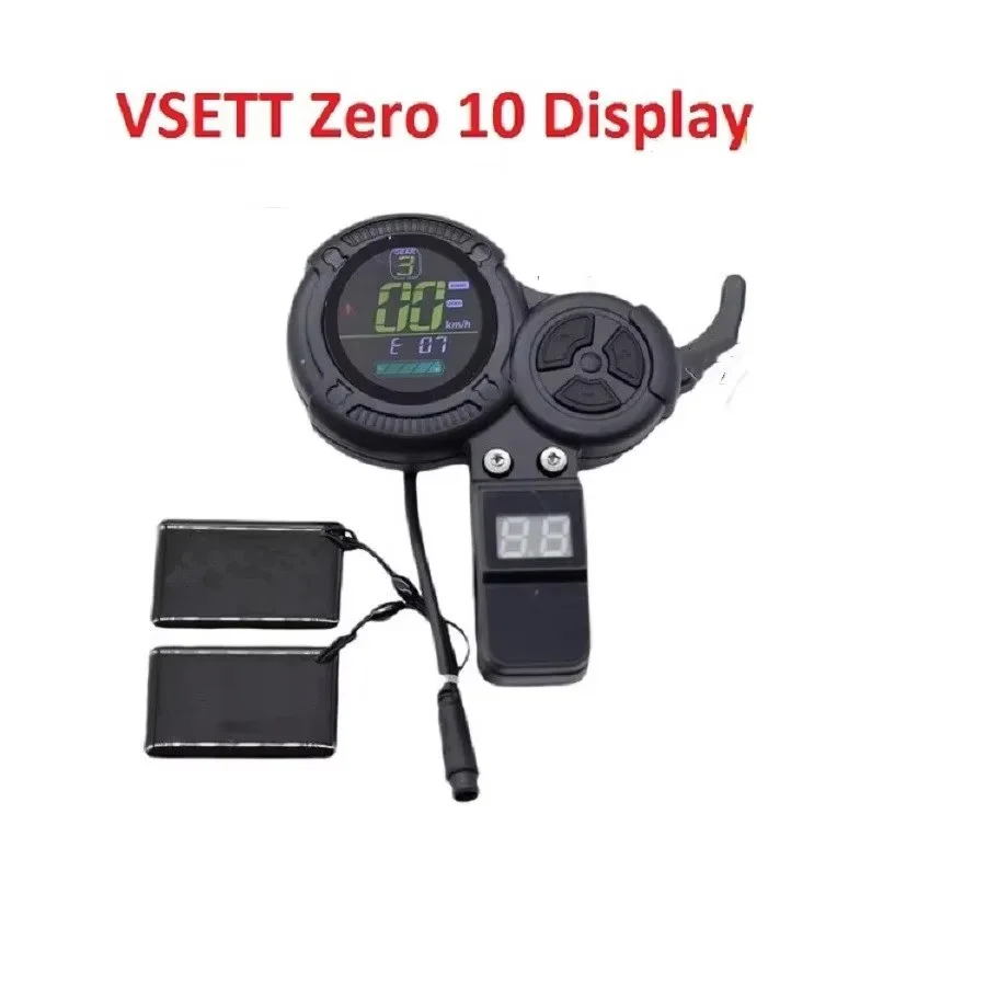 VSETT Throttle mit NFC-Karte für VSETT 8 8+ 9 9+ 10+ 11+ ZERO 8 9 10 8X 10X Z8PRO Elektroroller-Display, Auslöser, LED-Anzeige