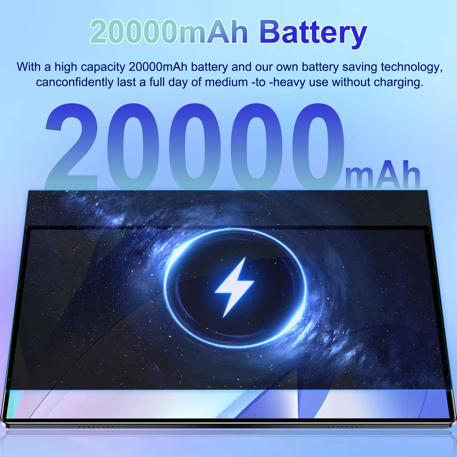 10 Core 2026 New Android 13 Tablet 5G WiFi Portable 20000mAh Large Battery 16GB RAM 1TB ROM 16MP+32MP Camera For Movie Streaming Home Media Player
