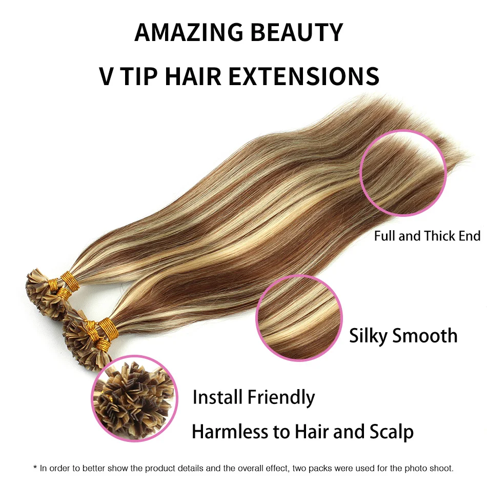 20 بوصة الكيراتين الخامس تلميح وصلات شعر 100% وصلات شعر بشري الانصهار الشعر غير مرئية مستقيم K تلميح 1 جرام-حبلا 100 جرام بالجملة