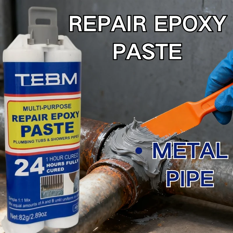 Glue Metal Repair Glue 5 Minute Quick Drying Heat-resistant AB Sealant 4680psi Magic Plastic Repair Casting Adhesive Epoxy Resin