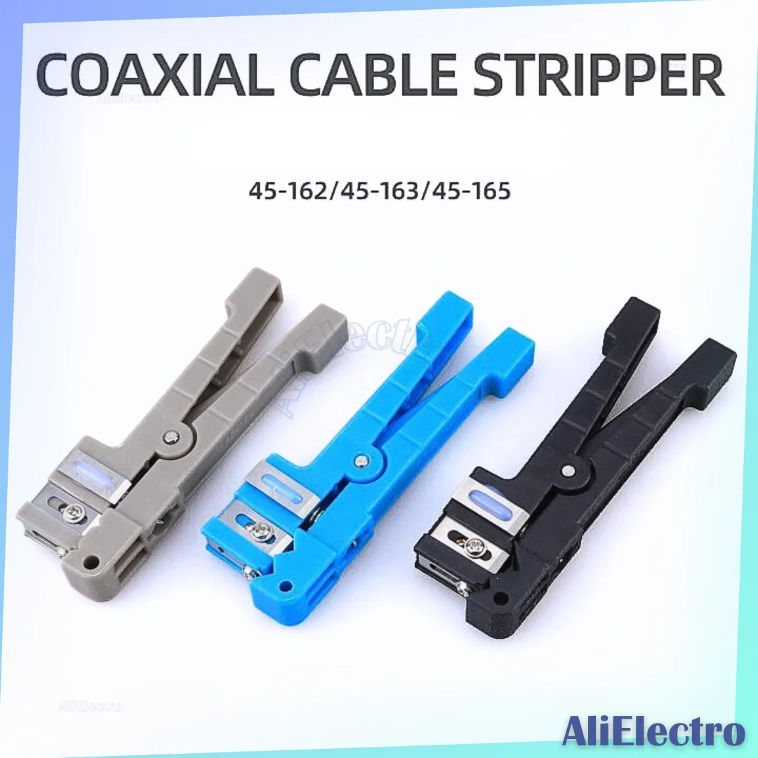 

Fiber Optic Jacket Stripper Coaxial Cable Stripping Cutter Tool Cable Cutter Crimper 45-162 45-163 45-165 High Quality