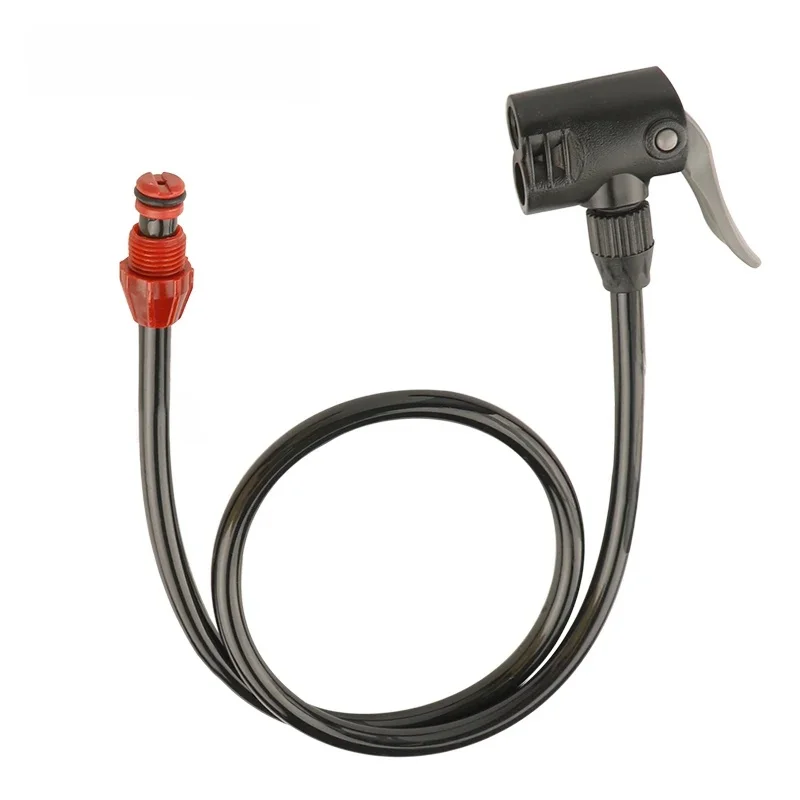 AliExpress DEEMOUNT 3 in 1 Pump Hose Fits AV FV DV Nozzles Air Inflator Repair Service M14 Threaded 80cm Soft Tube Schrader Presta Dunlop Connector