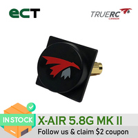 TrueRC X-AIR 5.8 Mk. II Antenna for FPV Goggle RHCP or LHCP 32 x 32 x 16mm RC parts Antennas