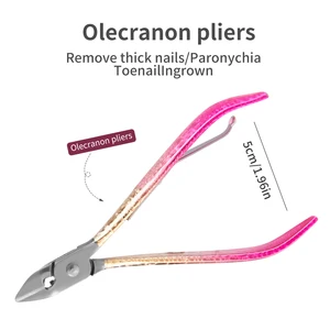 Maniküre -Set aus Rosengold, luxuriöser leichter Nagelschneider, professionelle Pediküre persönliche Pflege, Pflegewerkzeug, neu, neu 6 Hauptverkaufsgold -Pingo -Seiten - №5