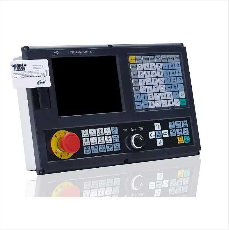 ประหยัด SGZH-CNC990TDb-2 2แกนเครื่องกลึง CNC Controller สำหรับแตะเครื่อง