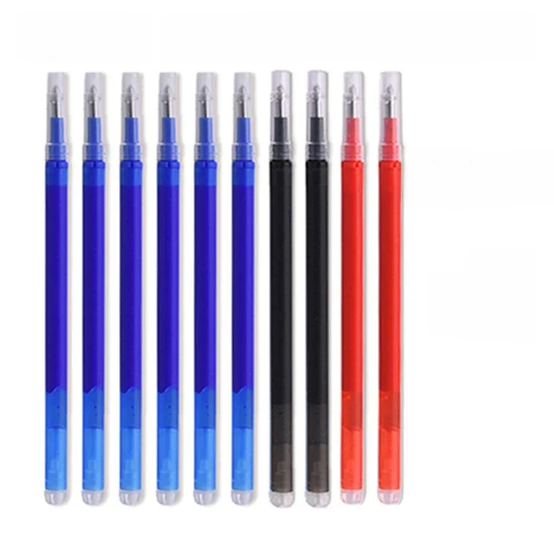 50 sztuk/zestaw 0.7mm magiczny wymazywalny wkład do pióra Pilot Frixion niebieski/czarny/czerwony atrament akcesoria biurowe do pisania szkolne artykuły papiernicze — zdjęcie produktu 7