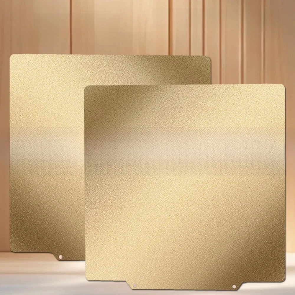 PEI-Blatt für Anycubic Kobra 2 Plus, 330 x 330 mm, doppelseitig strukturiertes Pei-Pulverbeschichtetes Blech, flexibles Druckbett für Kobra 2 Plus