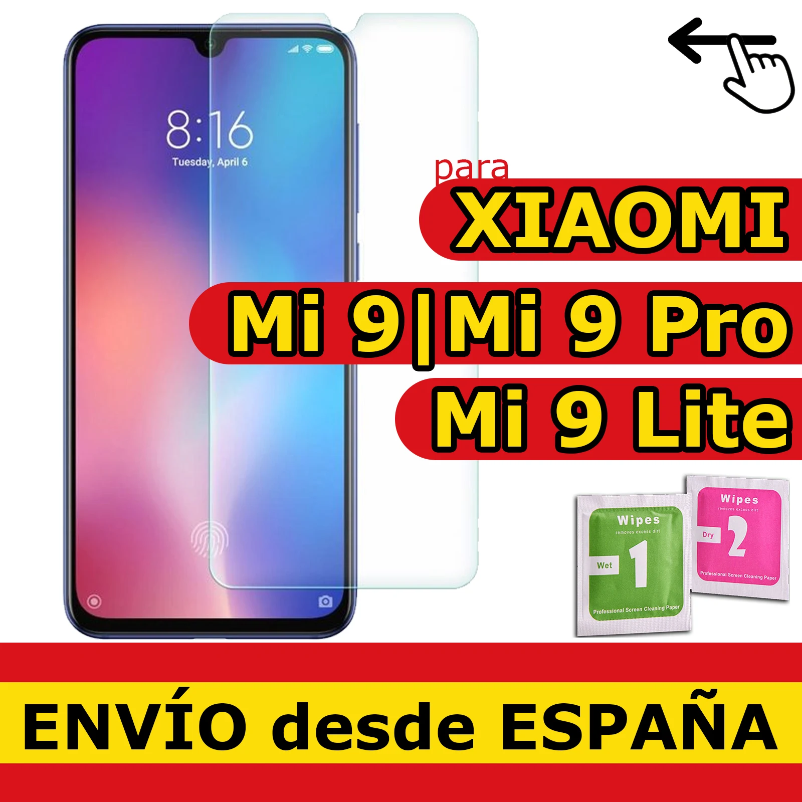 Tempered Glass Film Screen Protector For XIAOMI MI 9 / 9 LITE / 9 PRO / CC9 Premium Quality 9H 0.33mm