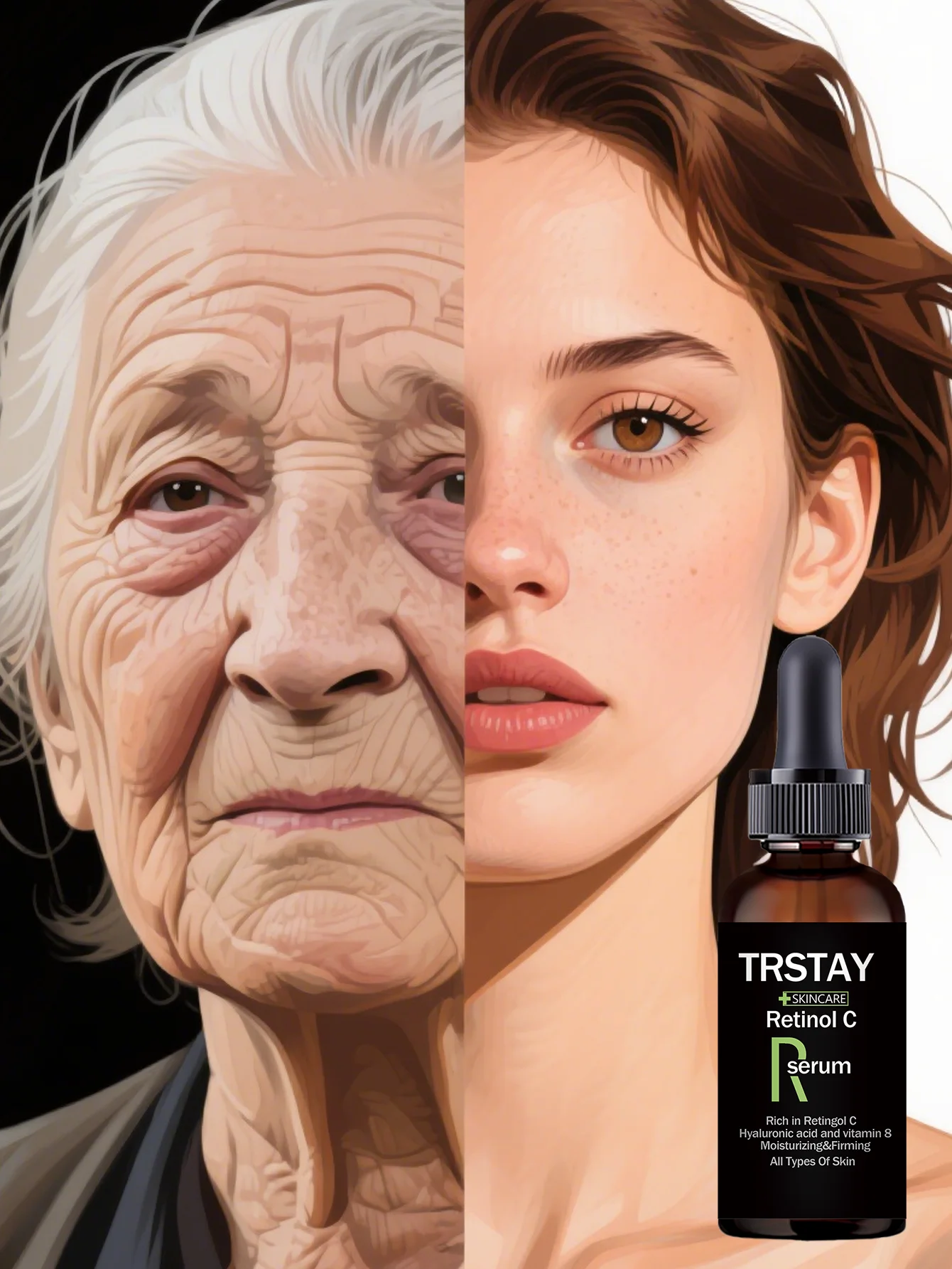 Hydrating Collagen Anti Wrinkle Essence Triple Moisturizing Barrier Deep Nourish Firm Skin Reduce Fine Lines Wrinkles Radiant Br - Image 2
