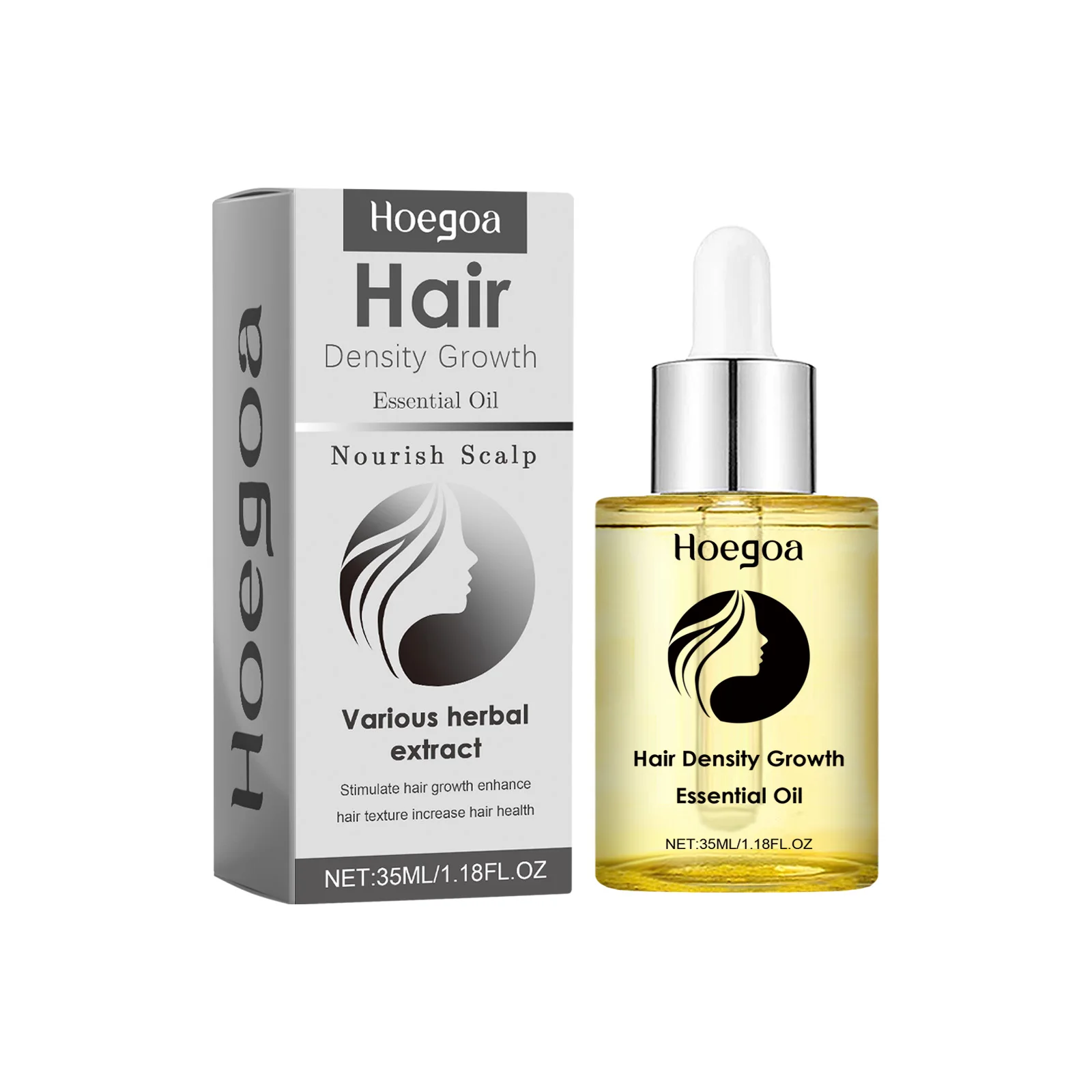 Hair Density Growth Essential Oil Nourish Scalp & Hair Root Strengthening Repair Perming Dry Damaged Nourishing Growth Hair Oil