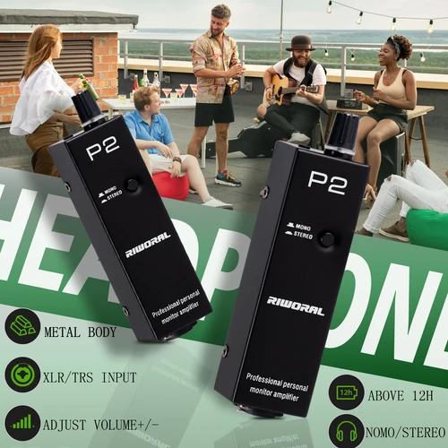 Convertidor de amplificador de auriculares XLR a interfaz de Audio de 3,5 MM Mini amplificador de auriculares HIFI portátil montaje con Clip