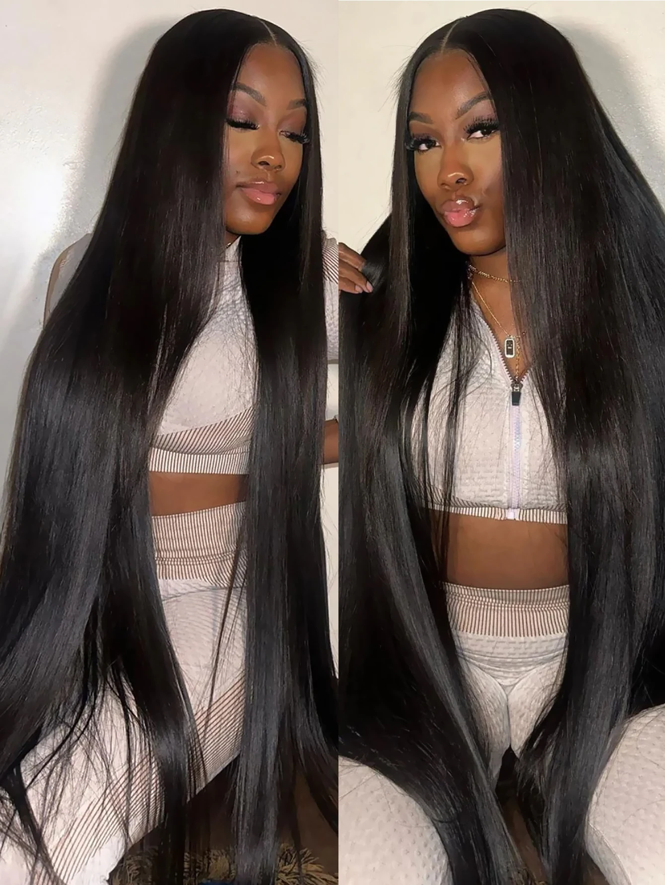 Pelucas delanteras de encaje recto cabello humano 200 densidad 13x6 HD pelucas frontales de encaje prearrancadas con pelo de bebé peluca sin pegamento de Color Natural