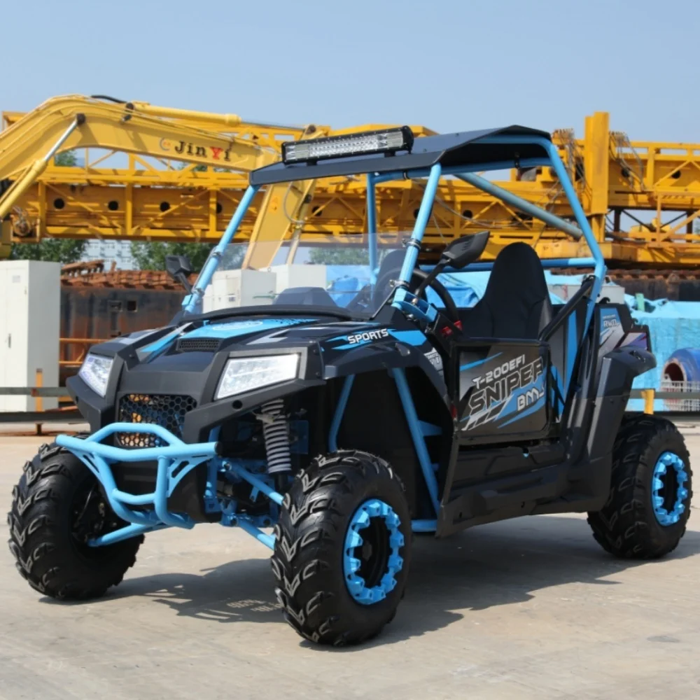 JB 2 Seat EPA/Eec Certified 4 Stroke Automatic UTV with Suspension Shock Absorption for Desert Cross Country Travel