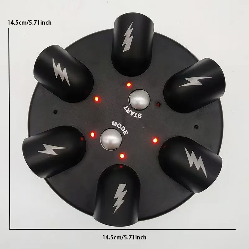 صدمة الروليت كشف الكذب الكهربائية المضلع اختبار لعبة الإصبع لعبة الحفلات للأطفال البالغين كاشف الكذب لعبة لعبة اجتماعية #5