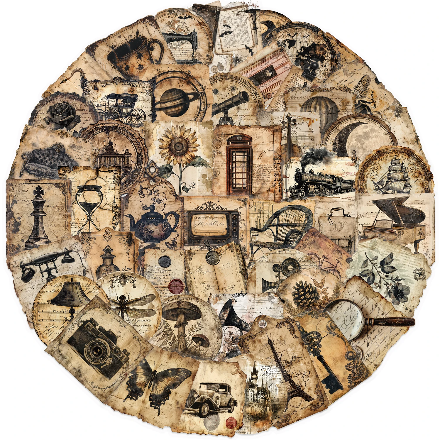 50 stuks retro labelstickers, prachtige en coole graffitistickers, laptop cartoonstickers, leuke en klassieke cadeaudecoraties