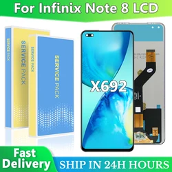 6.95'' For Infinix Note 8 LCD Display Touch Screen Digitizer Assembly For Infinix Note8 X692 Screen Repair Parts